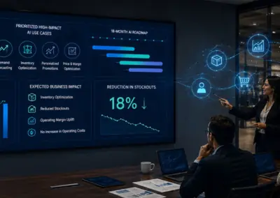 AI consultants for Retail & eCommerce Company: from scattered AI pilots to a roadmap that protects margin and scales operations